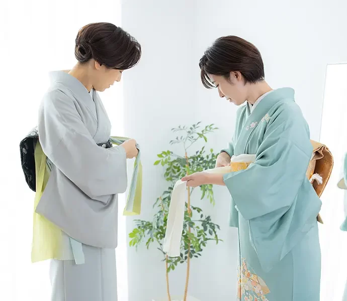 日本和装の着付け教室のイメージ